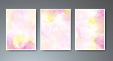 Suluboya geçmişi olan kartlar. Kapak için tasarım, tarih, kartpostal, afiş, logo.