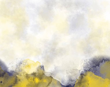 Arkaplan için soyut renkli suluboya. Dijital resim. Randevunuz, kartpostalınız, afişiniz, düğün davetiyeniz için tasarım