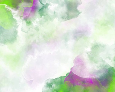 Arkaplan için soyut renkli suluboya. Dijital resim. Randevunuz, kartpostalınız, afişiniz, düğün davetiyeniz için tasarım