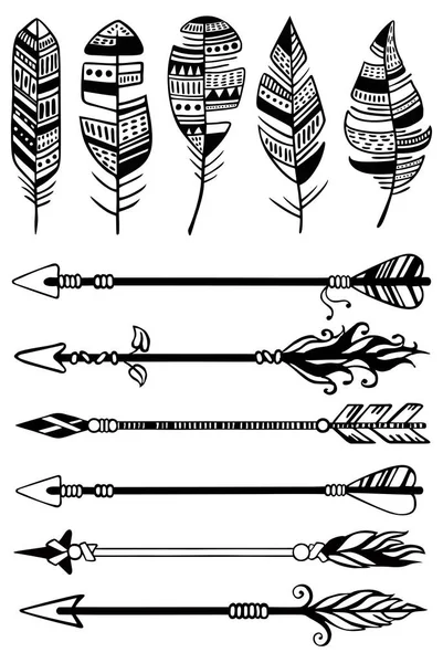 Patrón Flechas Ilustración Vectorial Simple — Archivo Imágenes Vectoriales