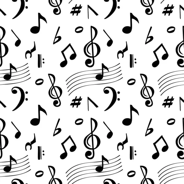 Ensemble Notes Illustration Vectorielle Simple — Image vectorielle