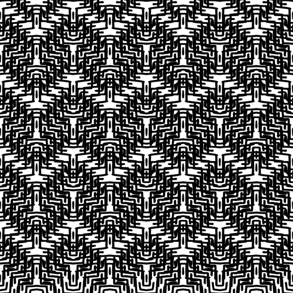 흑인과 원활한 패턴입니다 부족입니다 빈티지 디자인 포장지에 — 스톡 벡터