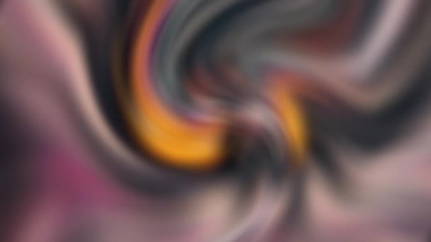 Стильный Абстрактный Анимационный Цвет Волнистая Гладкая Стена Концепция Многоцветного Жидкостного — стоковое видео