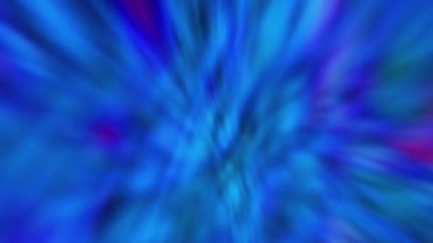 Fabuloso Dreamlike Psychedelic Blur Metraje Fondo Superficie Movimiento Moda Colorido — Vídeo de stock