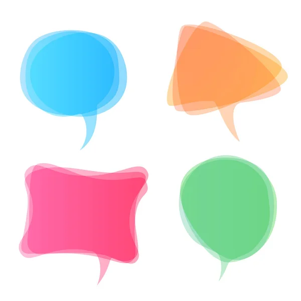 Speech bubbles icon. Dialog box info. — Stock Vector