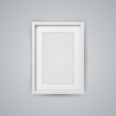 Resmi gri arka plan için için çerçeve.