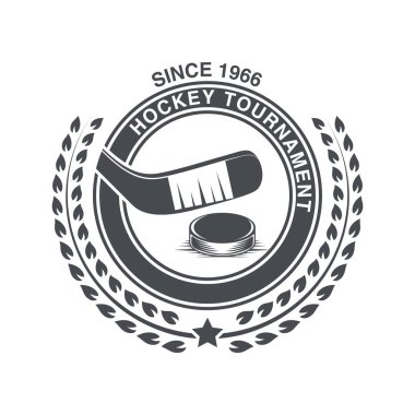 Vintage hokey kutsal kişilerin resmi içinde eski stil.