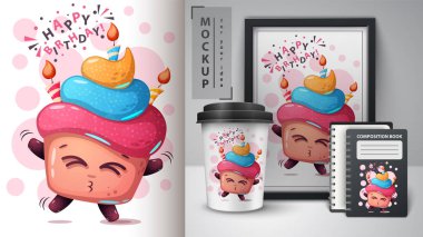 Mutlu yıllar - fikrin için mockup