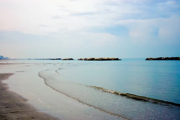 Deserto Riva Del Mare Italia — Foto Stock