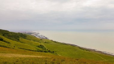 Güzel bir plaj. İngiltere