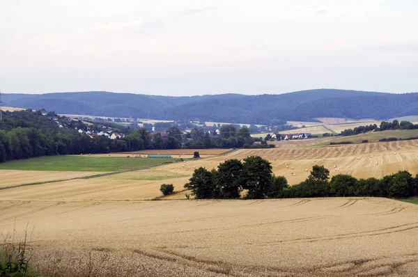 Uma bela paisagem rural . — Fotografia de Stock