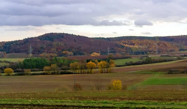 Prachtige landschap op het platteland. — Stockfoto