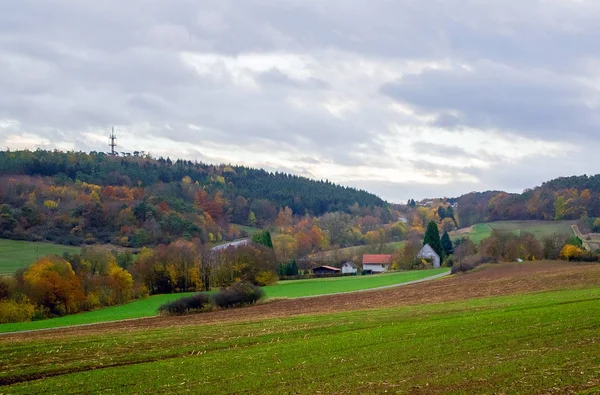 Paisagem bonita no campo . — Fotografia de Stock