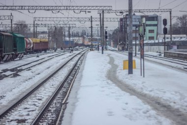 Sovyet Tren İstasyonu kış