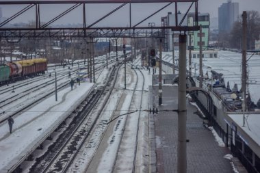 Sovyet Tren İstasyonu kış