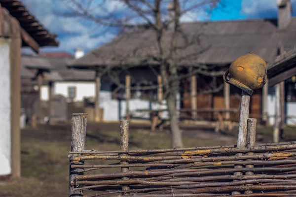 Село Пасхальной Европы Xix Века — стоковое фото