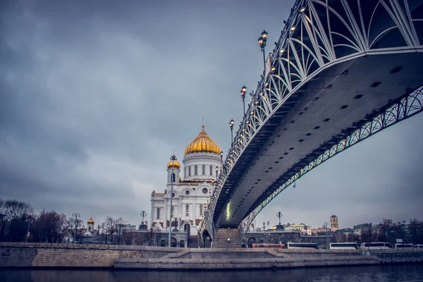 Московский Архитектурный Вид Города — стоковое фото