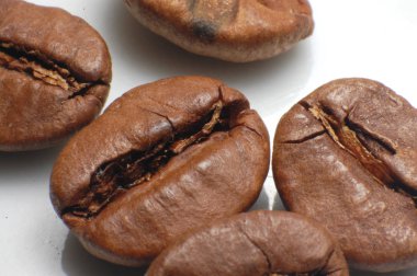 kahve çekirdekleri ahşap arka plan