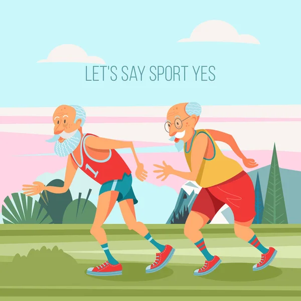 高齢者 スポーツ Vector Art Stock Images Depositphotos