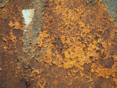 Paslı kırmızı demirin arka arka planı