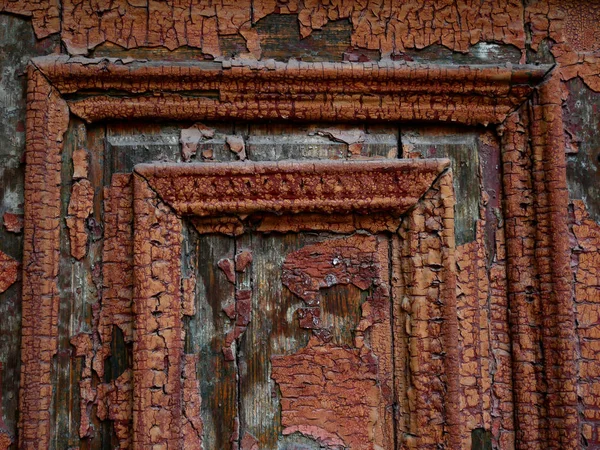 Portas de madeira velhas, estrutura e detalhes — Fotografia de Stock