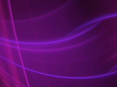 Mor Soyut Fraktal arka plan 3d render illüstrasyon