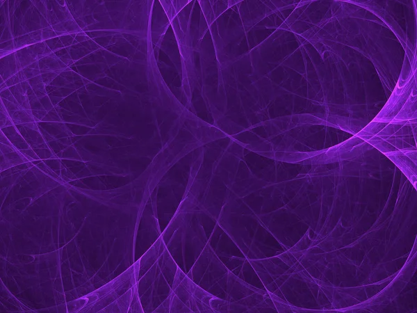 紫の抽象的なフラクタル背景 レンダリング図 — ストック写真