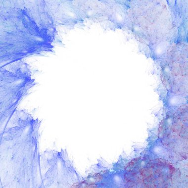 Mor Soyut Fraktal arka plan 3d render illüstrasyon