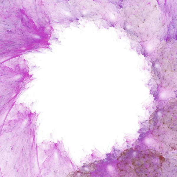 Mor Soyut Fraktal arka plan 3d render illüstrasyon