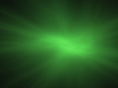 yeşil Soyut Fraktal arka plan 3d render illüstrasyon