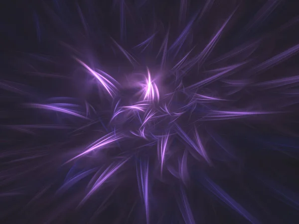 purple abstract fractal background 3d rendering illustration