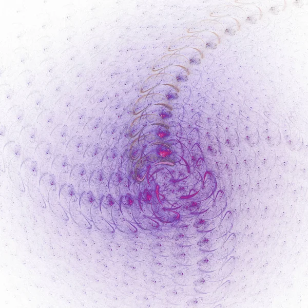 purple abstract fractal background 3d rendering illustration