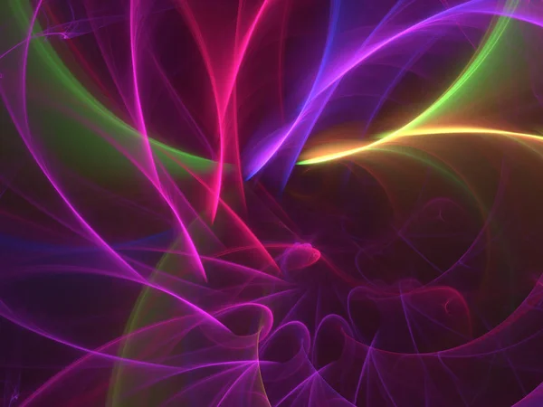 purple abstract fractal background 3d rendering illustration