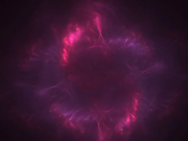 Mor Soyut Fraktal arka plan 3d render illüstrasyon