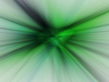 yeşil Soyut Fraktal arka plan 3d render illüstrasyon