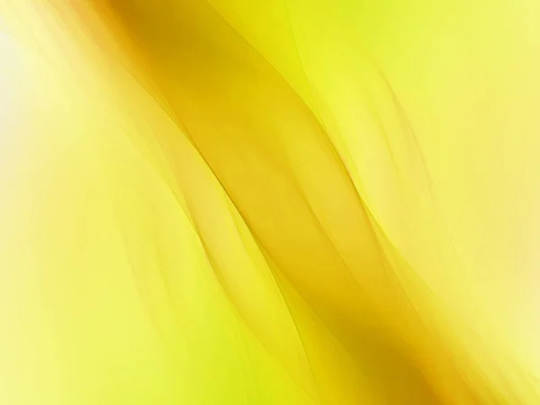 Gele Abstracte Fractal Achtergrond Rendering Illustratie — Stockfoto