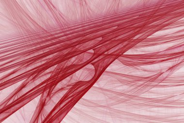 kaotik fraktal arka plan 3d render illüstrasyon soyut