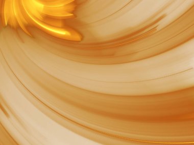 kaotik fraktal arka plan 3d render illüstrasyon soyut