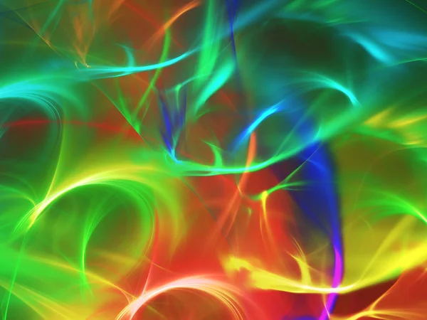 kaotik fraktal arka plan 3d render illüstrasyon soyut