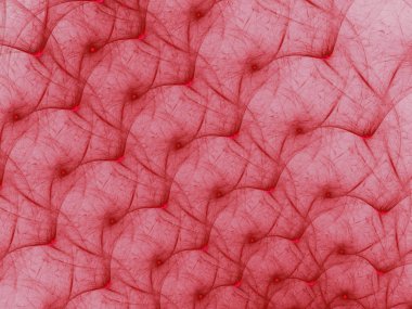 kaotik fraktal arka plan 3d render illüstrasyon soyut