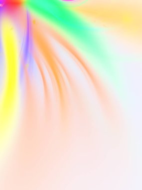 kaotik fraktal arka plan 3d render illüstrasyon soyut