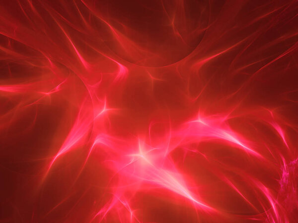 abstract chaotic fractal background 3D rendering illustration