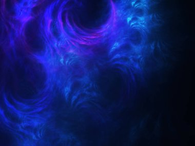 kaotik fraktal arka plan 3d render illüstrasyon soyut