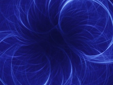 kaotik fraktal arka plan 3d render illüstrasyon soyut