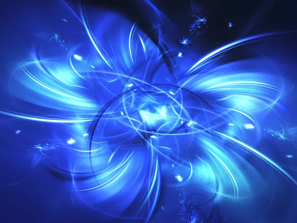 kaotik fraktal arka plan 3d render illüstrasyon soyut