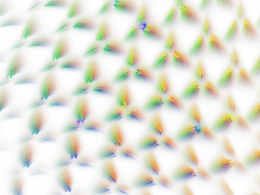 kaotik fraktal arka plan 3d render illüstrasyon soyut