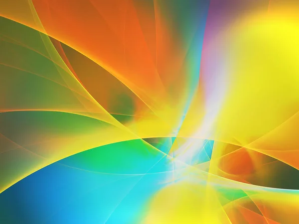 kaotik fraktal arka plan 3d render illüstrasyon soyut