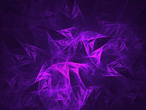 Fondo Fractal Abstracto Púrpura Representación — Foto de Stock