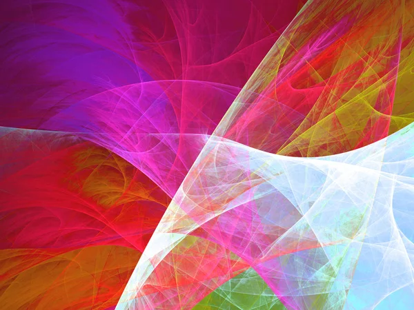 kırmızı soyut fraktal arkaplan 3d oluşturma