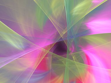 mor soyut fraktal arkaplan 3d oluşturma